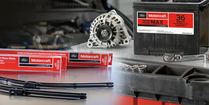 Ford Genuine OEM parts including battery, wipers and more parts