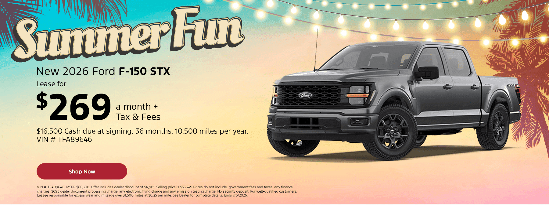New 2026 Ford F-150 STX