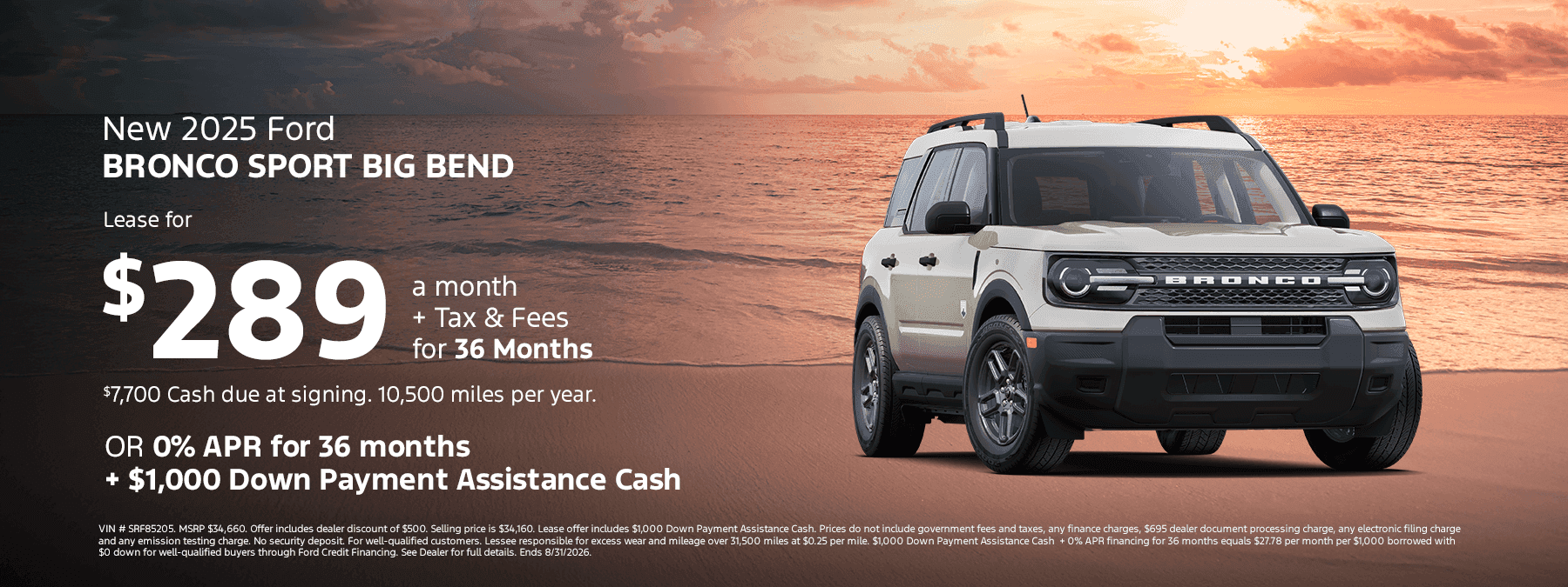 2025 FORD BRONCO SPORT BIG BEND