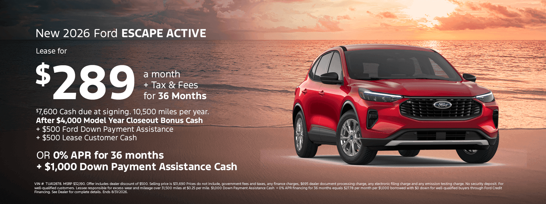 2026 ESCAPE ACTIVE