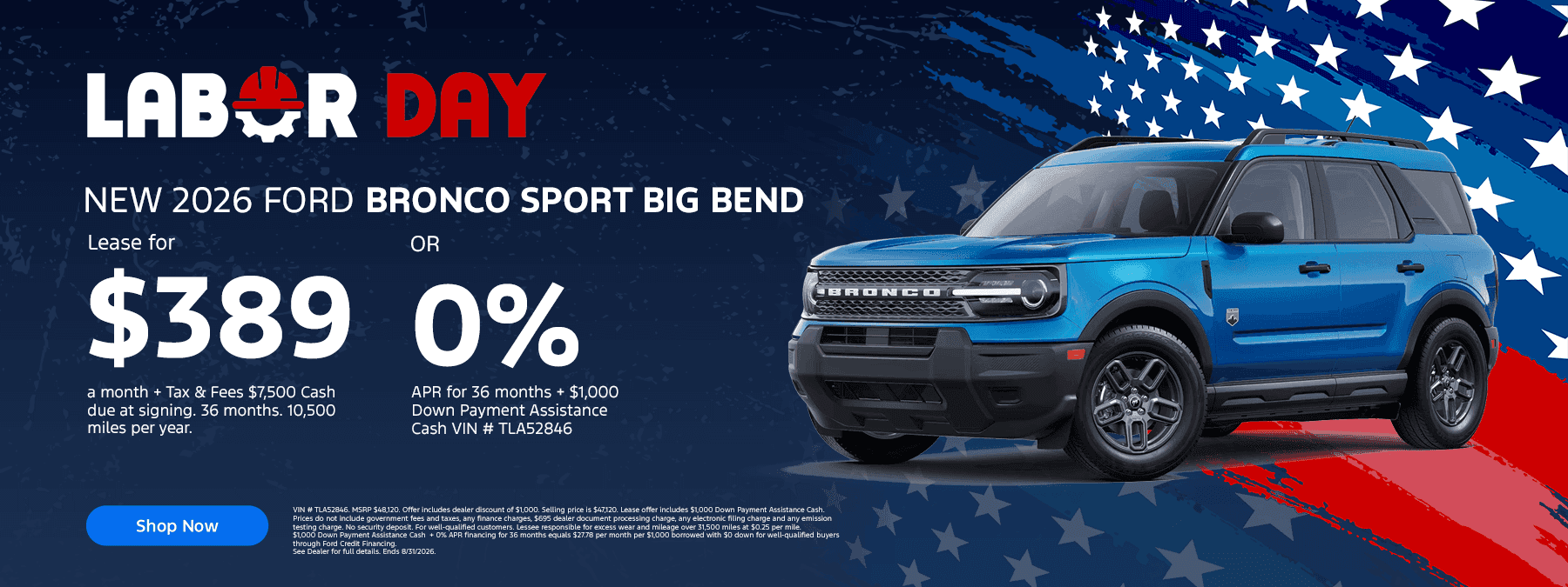 NEW 2026 FORD BRONCO SPORT BIG BEND