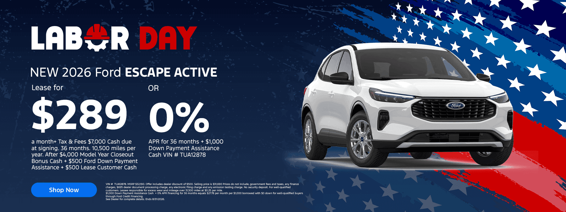 NEW 2026 ESCAPE ACTIVE