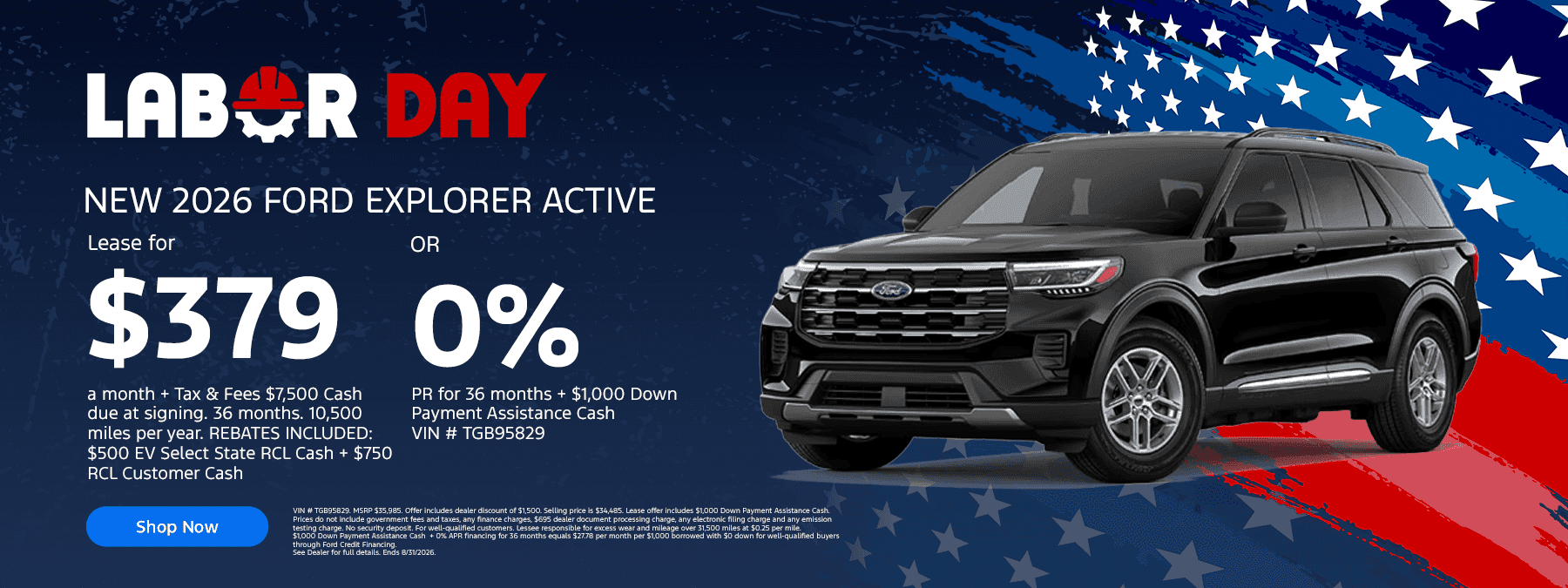 NEW 2026 FORD EXPLORER ACTIVE