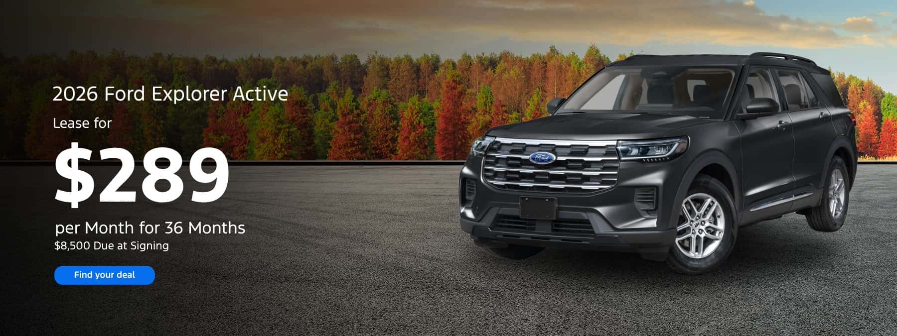 New 2026 Ford Explorer Active