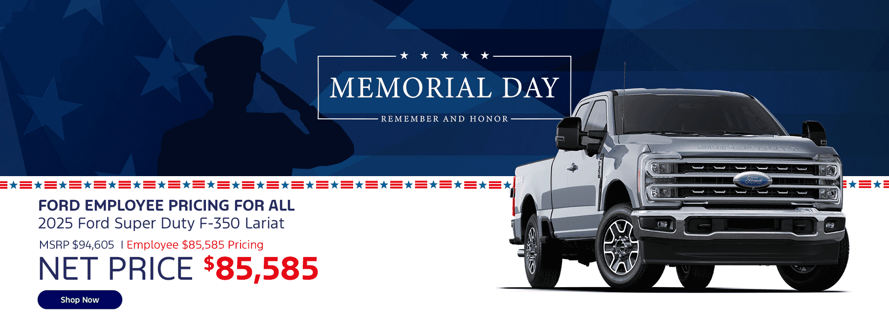 2025 Ford Super Duty F-350 Lariat Ford Employee Pricing for All