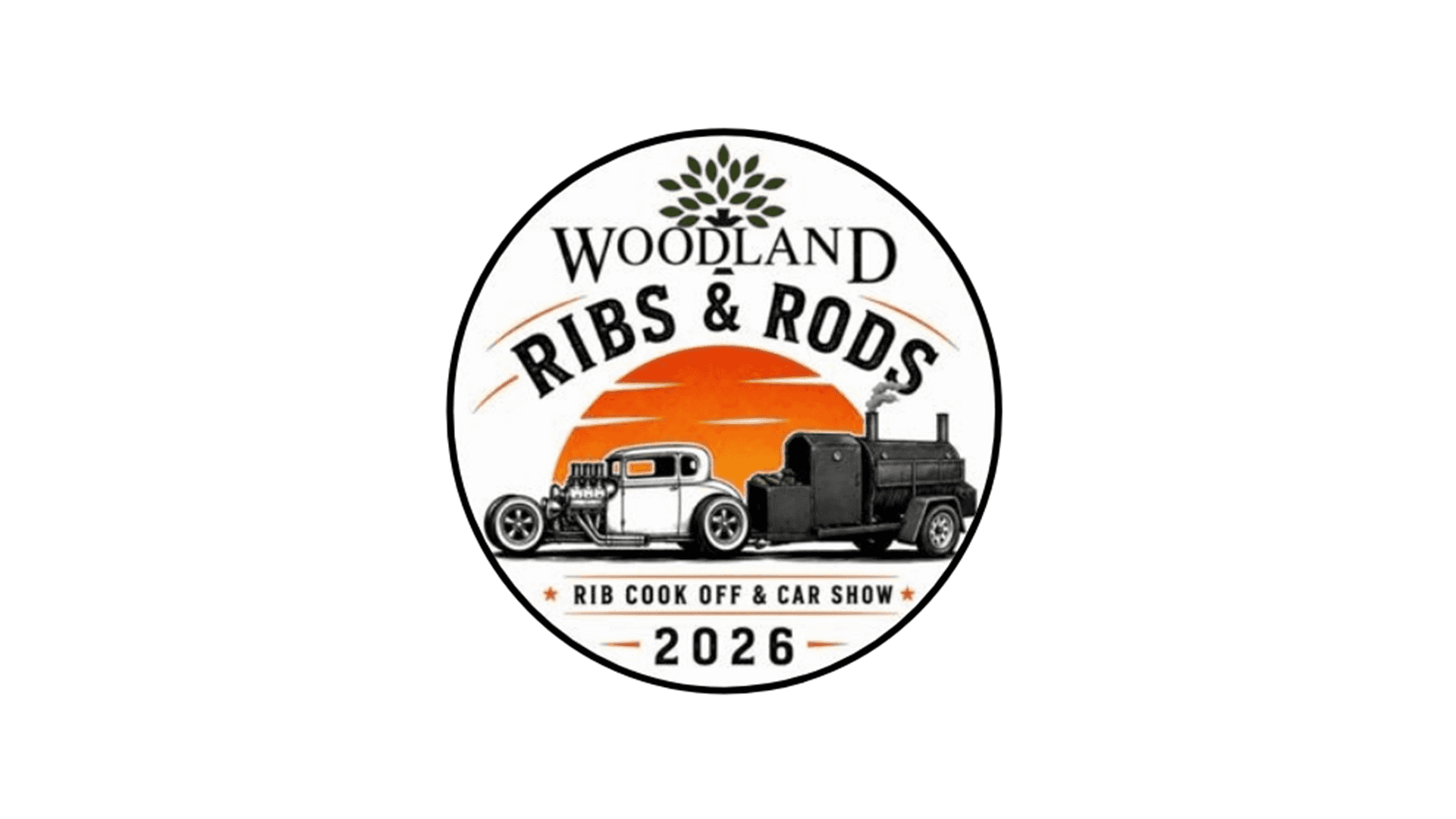 Woodland Ribs and Rods logo