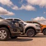 a variety of 2024 ford rangers