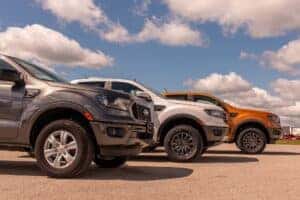 a variety of 2024 ford rangers