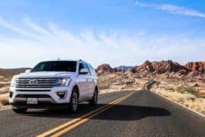 2024 ford explorer on the road