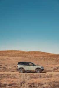 2024 ford bronco in the desert