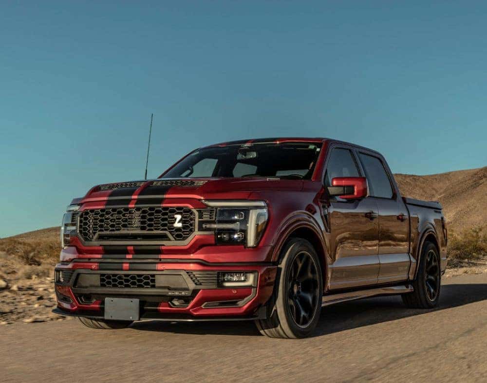 Shelby F-150 front view at Woody Anderson Ford