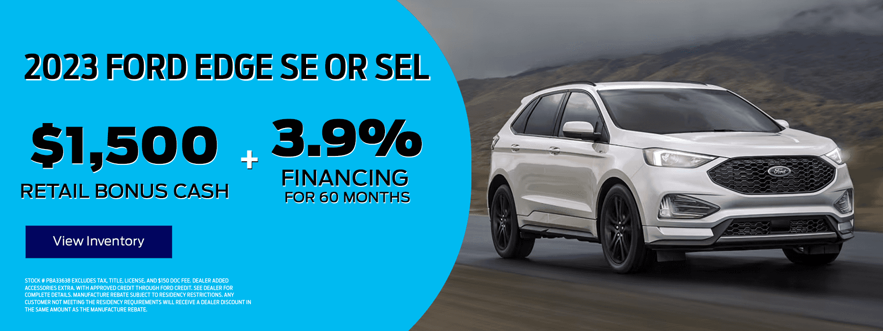 2023 Ford Edge SE or SEL
