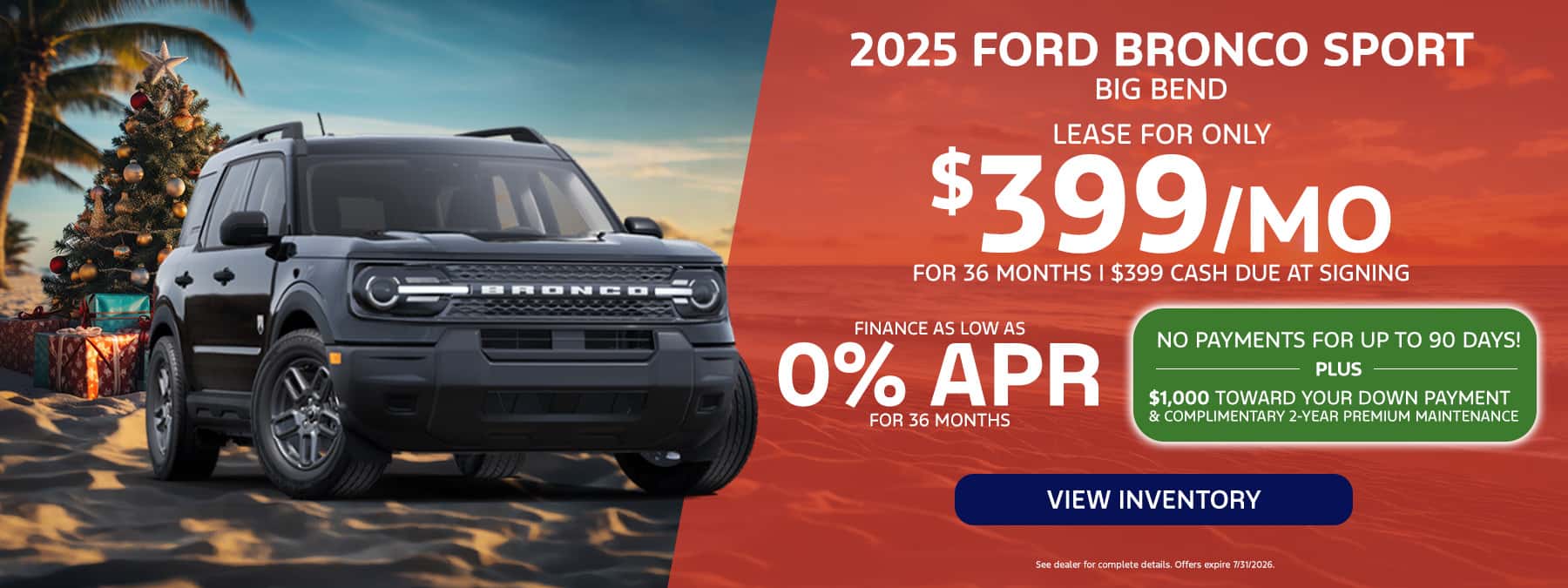 July Bronco Sport - Mobile