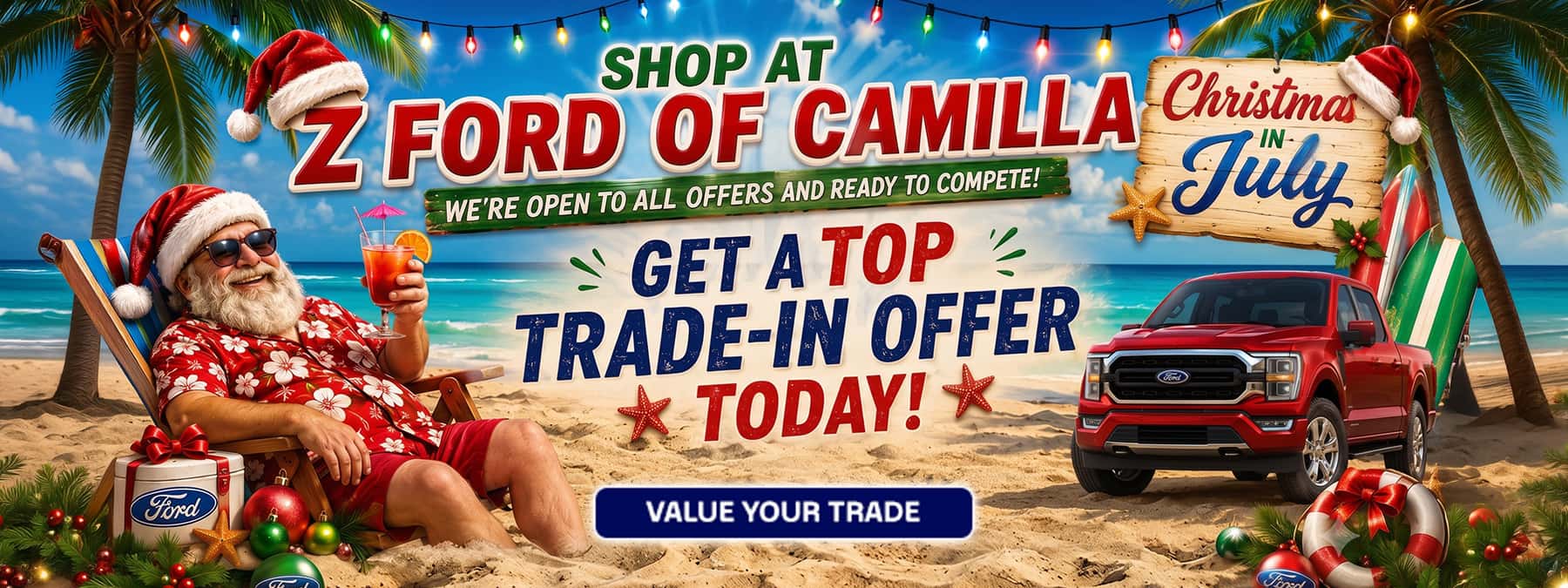 Trade In Christmas In July Creative