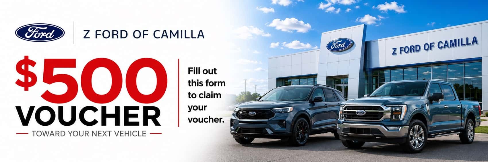 landing page voucher